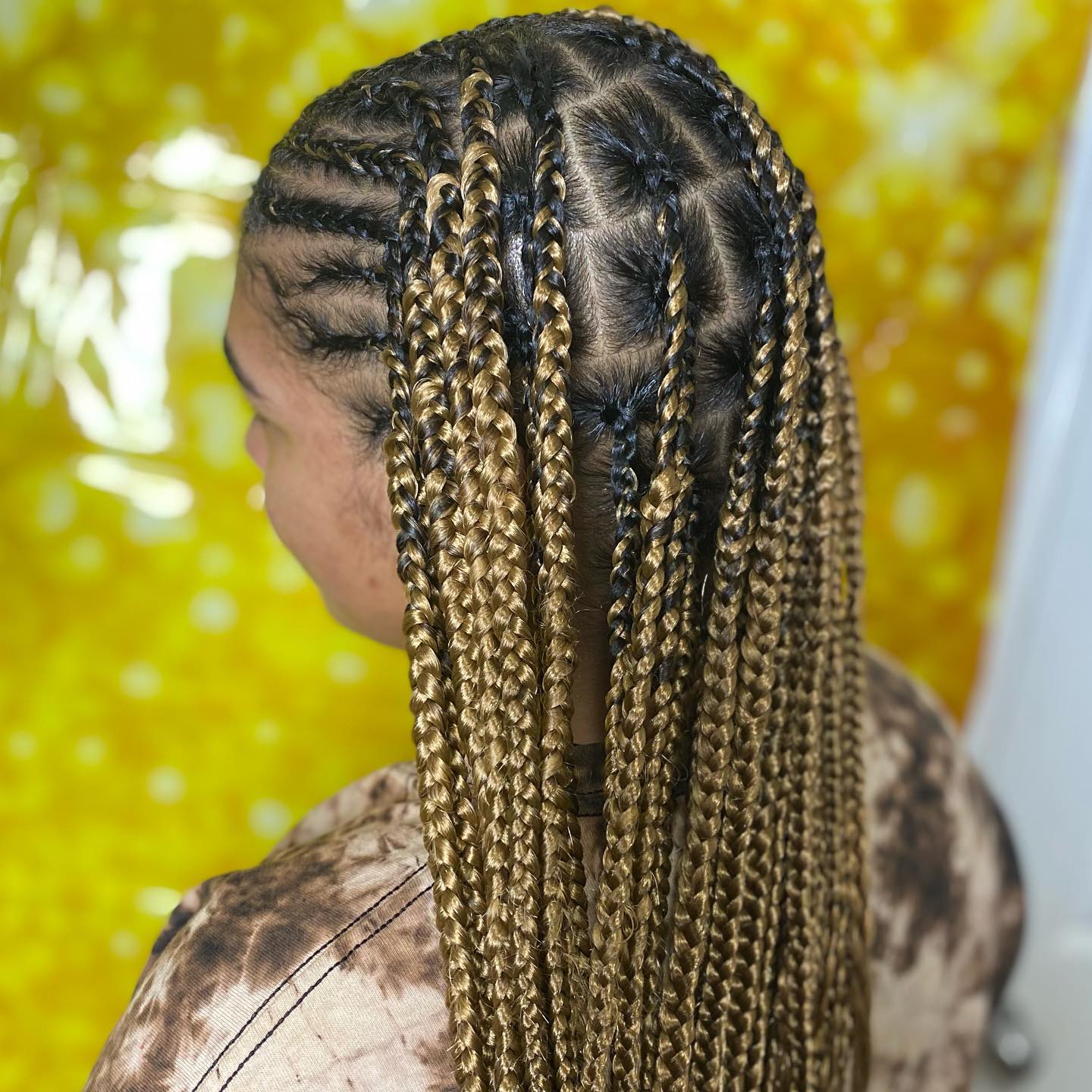 Knotless braids