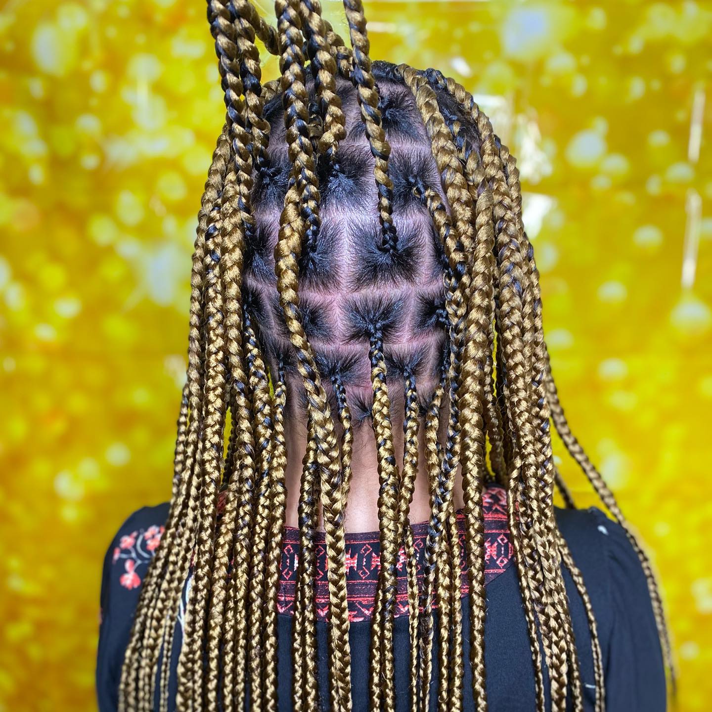Knotless braids