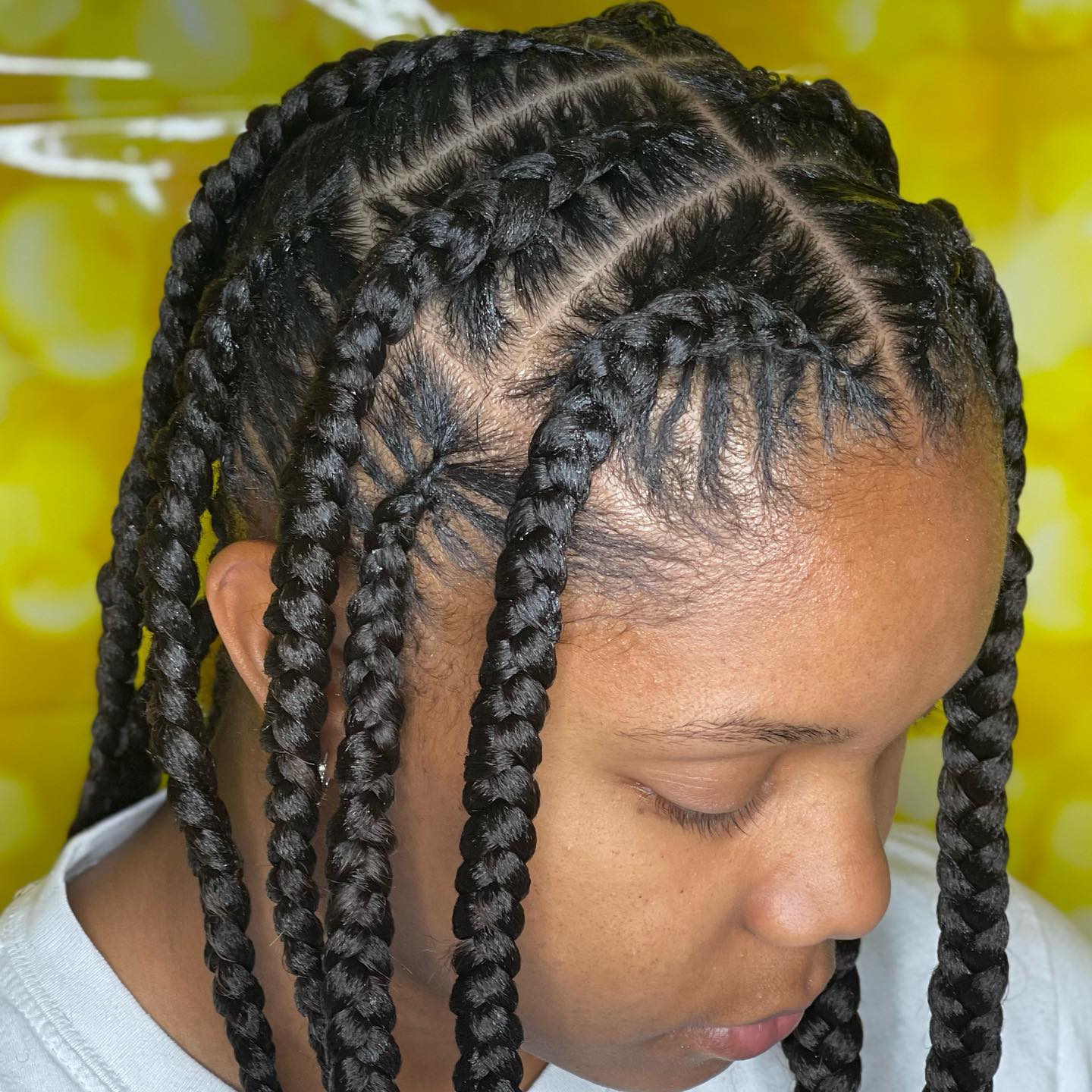 Knotless braids